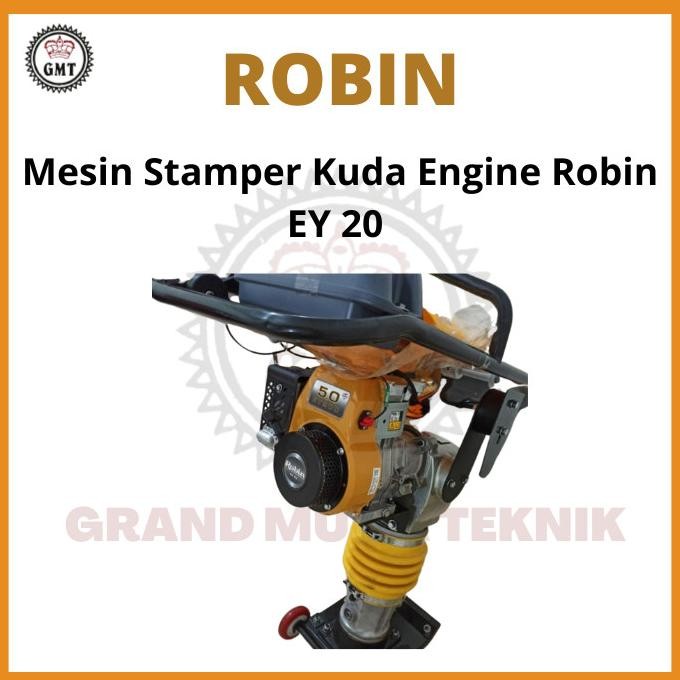 Stamper Kuda Engine Robin Ey 20 / Mesin Pemadat Tanah