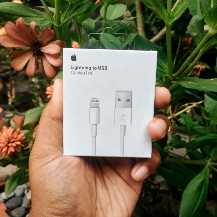 Charger Kabel Data Lightning Iphone Original Ibox Garansi 3 Bulan