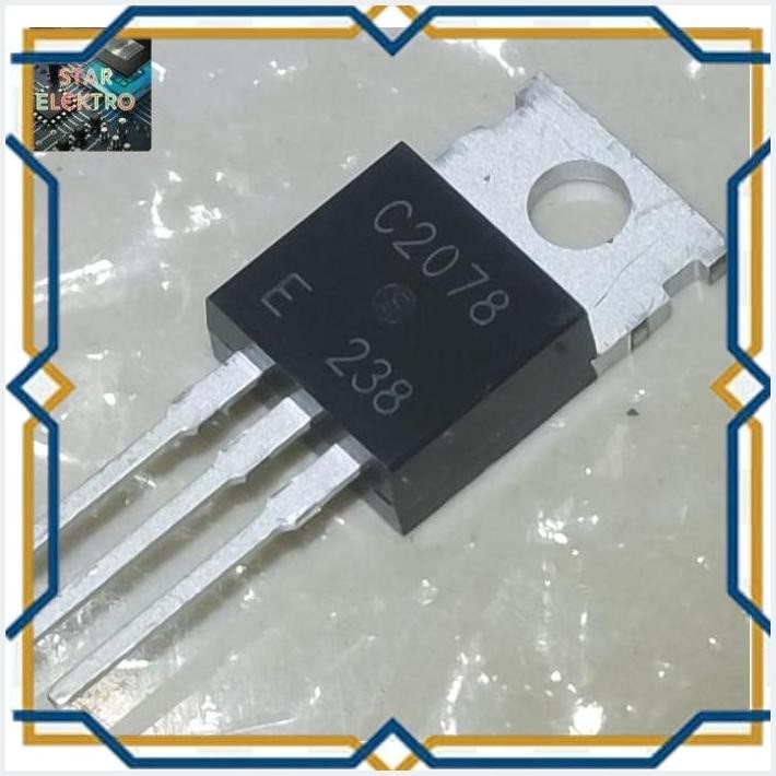 [STA55] C2078 TO-220 2SC2078 2SC 2078 TRANSISTOR RF VHF UHF AMPLIFIER NPN 27MHZ BJT 3A 75V