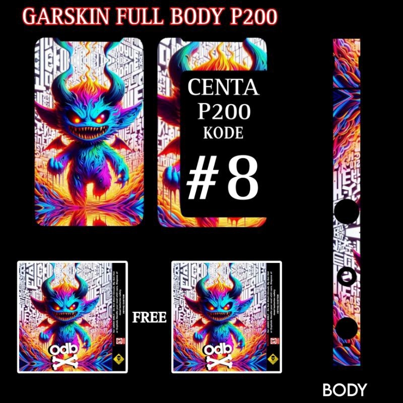 

Wrap* Stiker Inner Centaurus P200 8 Wrap Skin Stiker Garksin CUSTOM Gratis (2pcs)