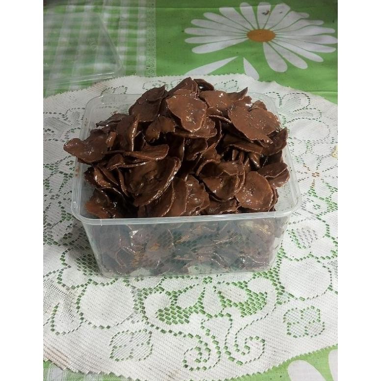 

CR - keripik pisang coklat lumer murah 500g / setengah kilogram TERLARIS