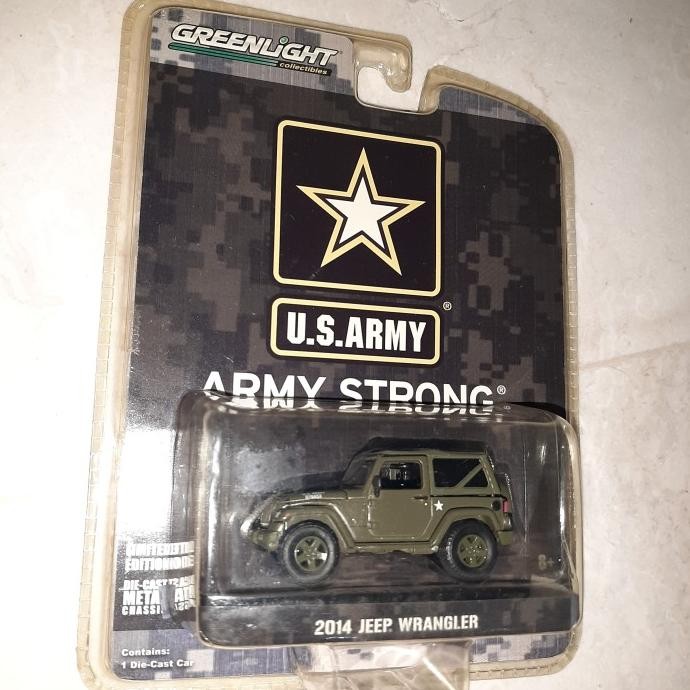 greenlight  2014 jeep wrangler us army