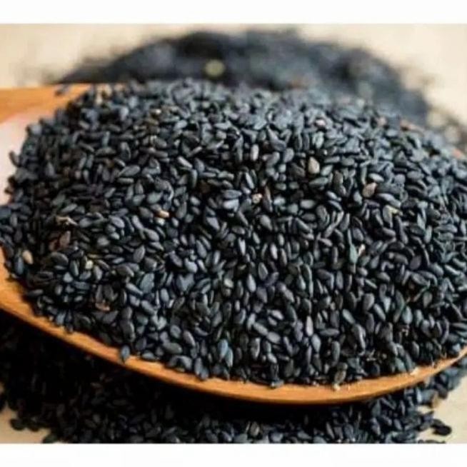 

W2Fit Biji Wijen Hitam Mentah / Raw Bla Sesame - 1 Kg 1000 Gram Term