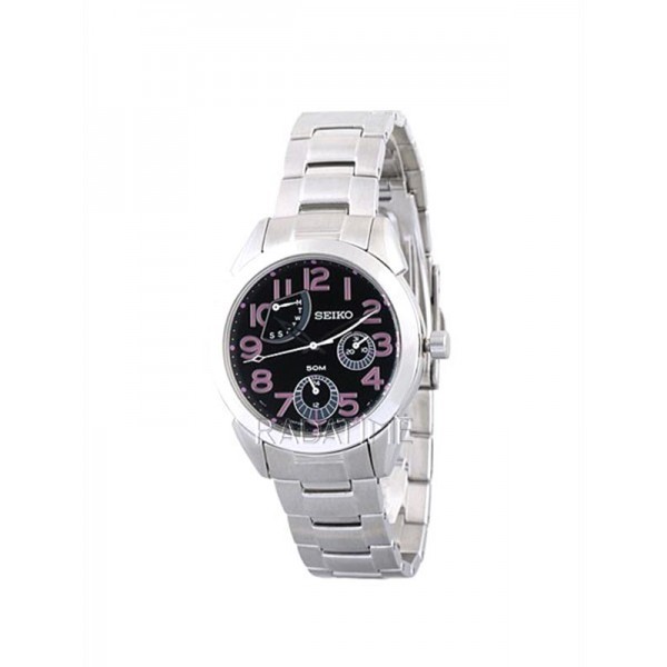Jam Tangan Seiko Criteria  Wanita  Original Silver Stainless Steel SPA837 P1