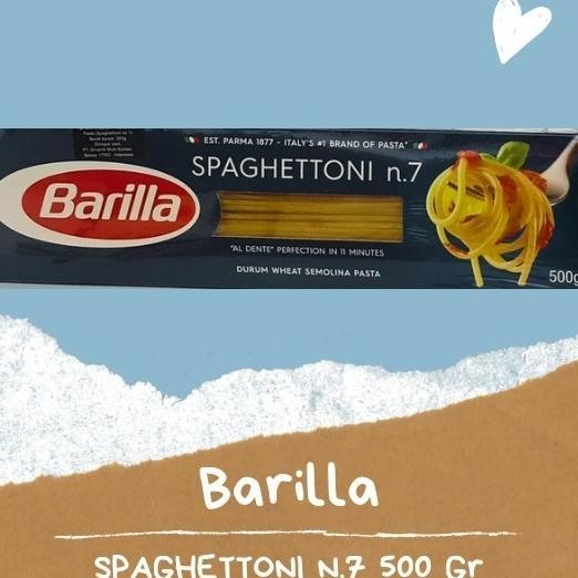 

Pasta Spaghetti Barilla No. 7 500 Gr / Spageti / Spagheti