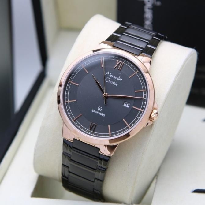 ORIGINAL ALEXANDRE CHRISTIE AC8537 AC 8537 SAPPHIRE GLASS JAM PRIA