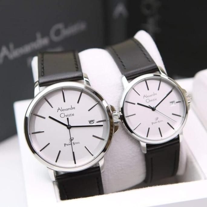 JAM TANGAN COUPLE ALEXANDRE CHRISTIE AC1032 AC 1032 ORIGINAL GARANSI