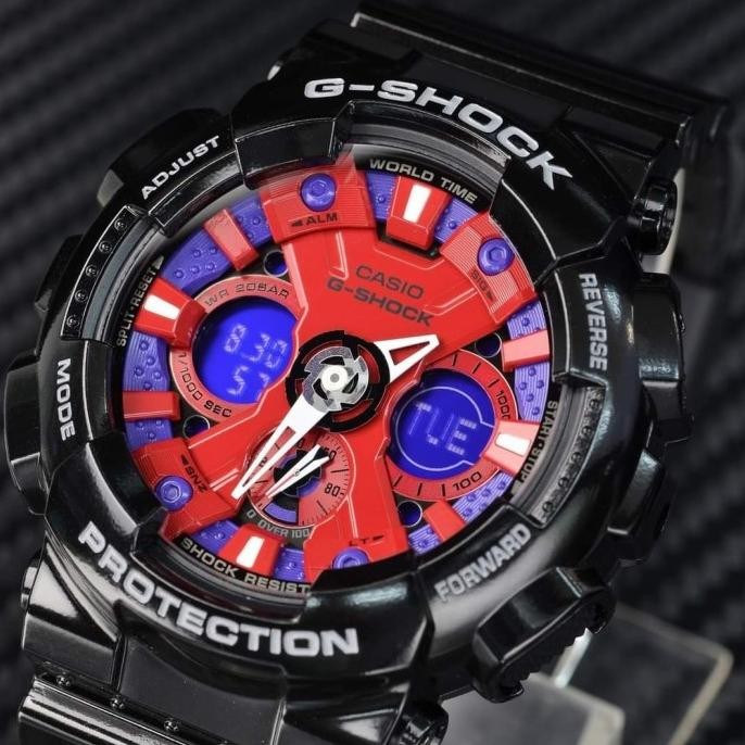 SALECASIO G SHOCK GA-120B-1ADR GA120B-1A JAM TANGAN ORIGINAL