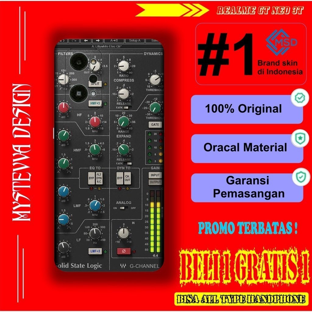 

Wrap* Realme GT Neo 3T Wrap Skin Stiker Garksin CUSTOM Gratis (2pcs)
