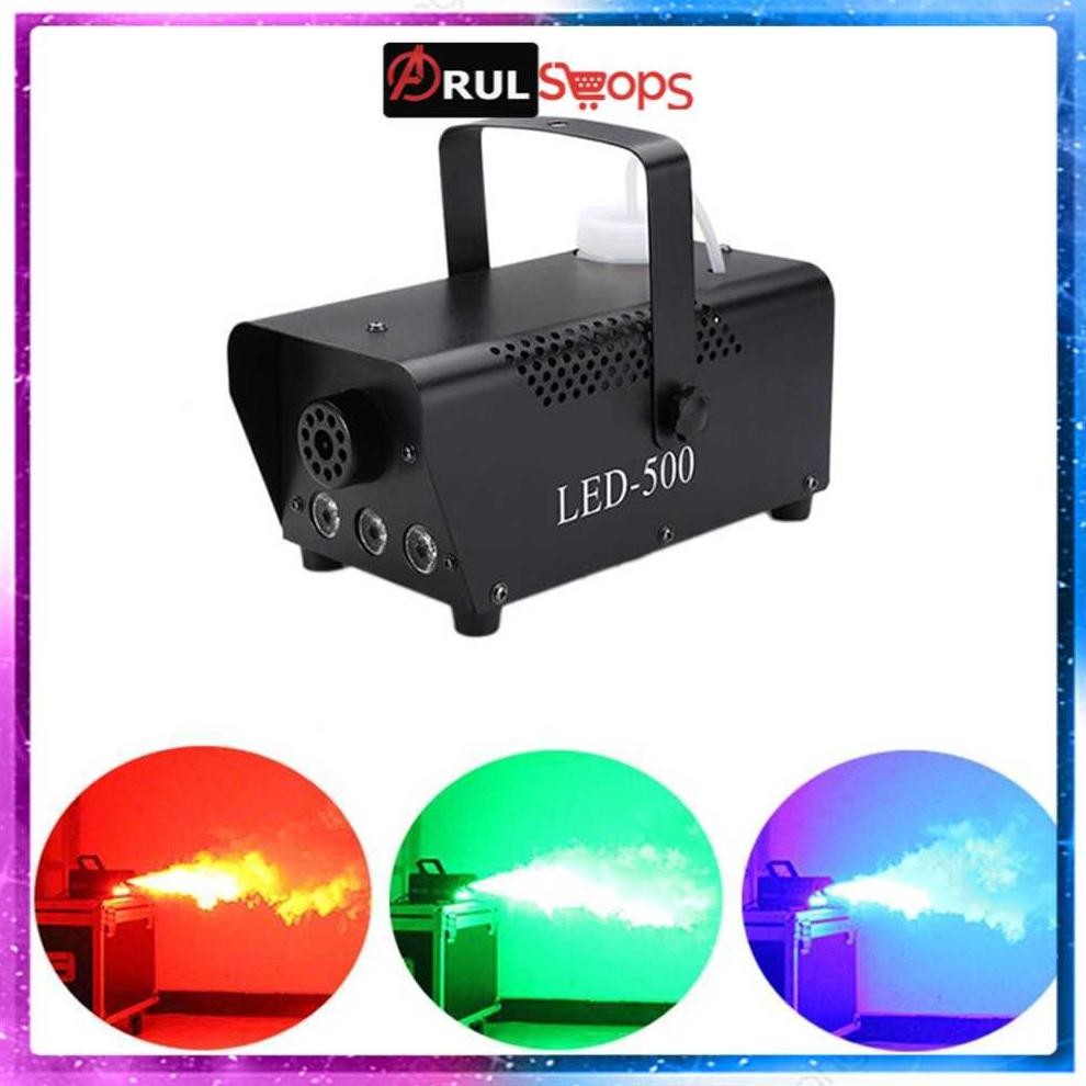 TaffLED Sistem Fogger Panggung Stage Machine Ejector with RGB LED - KY-LED500