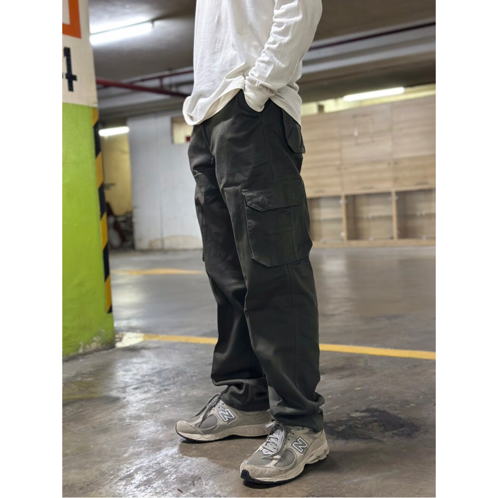 Rapcar - Long Cargo Pants “Dark Grey”