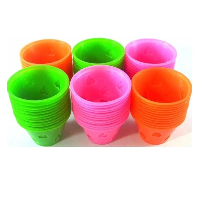 BARAKATI - 12 Pcs Cetakan Bolu Kukus - Kue Mangkok - Kue Gula Merah - Kue Sarang Semut Mini