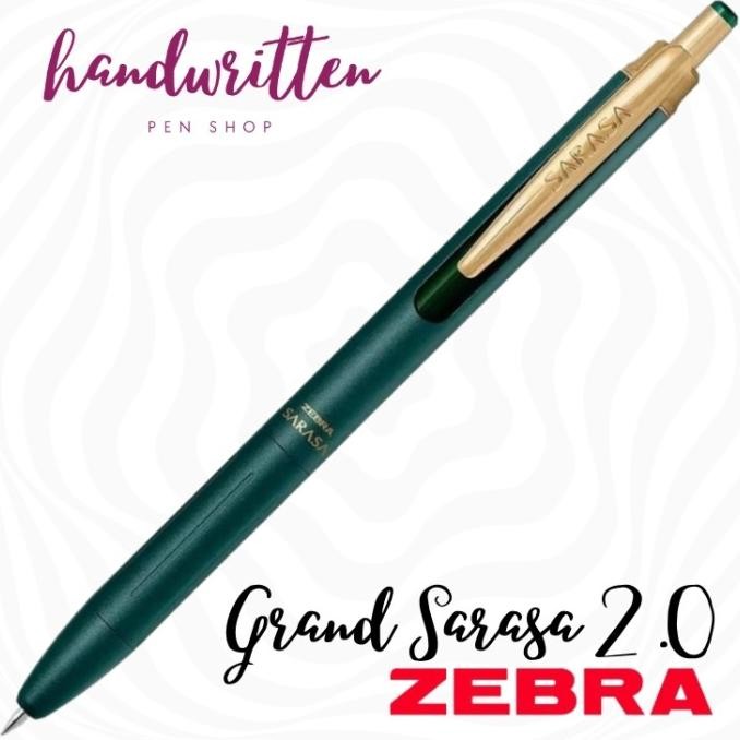 

TERBARU - ZEBRA Sarasa Grand Vintage Retractable Gel Ballpoint Pen/ Pulpen Grand Sarasa