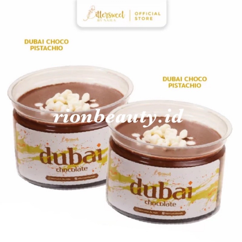 

READY❣️ Bitter Sweet by Najla - Dubai Choco Pistachio