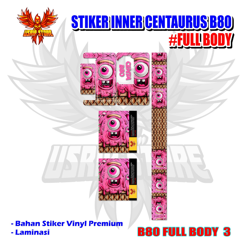 

Wrap* Stiker Centab80 2 Centa 3 Wrap Skin Stiker Garksin CUSTOM Gratis (2pcs)