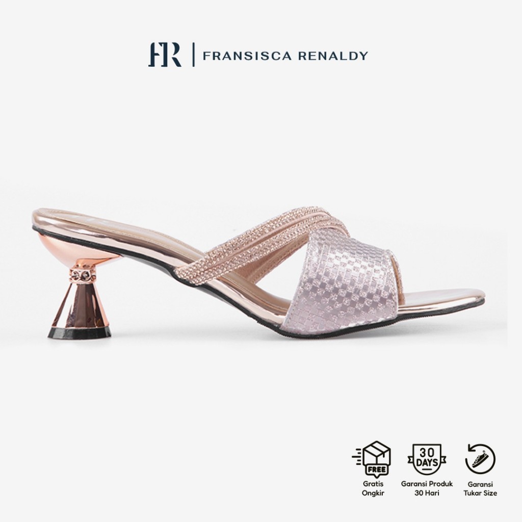 Fransisca Renaldy Sepatu Heels Pesta Wanita Size 37-41 Shoes Anti Slip L. SU 02