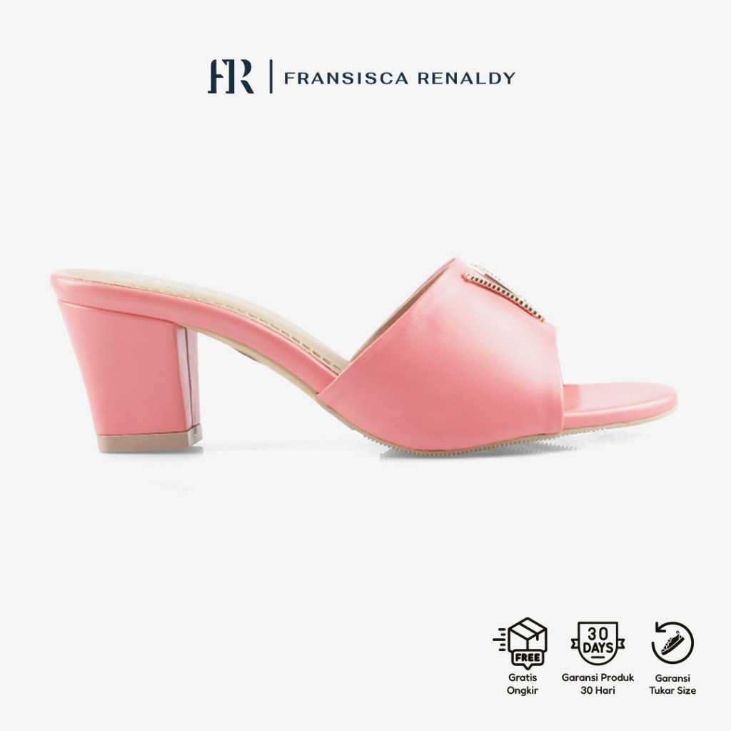Fransisca Renaldy Sandal Heels Pesta Wanita Size 37-41 Sandals Anti Slip L.Sharon 02