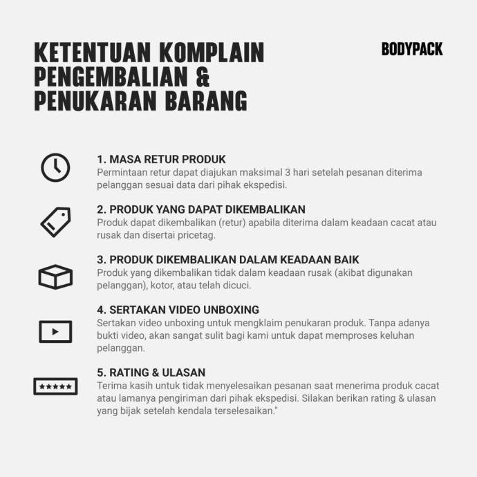 Tas Ransel Pria Bodypack Trapmesh CS