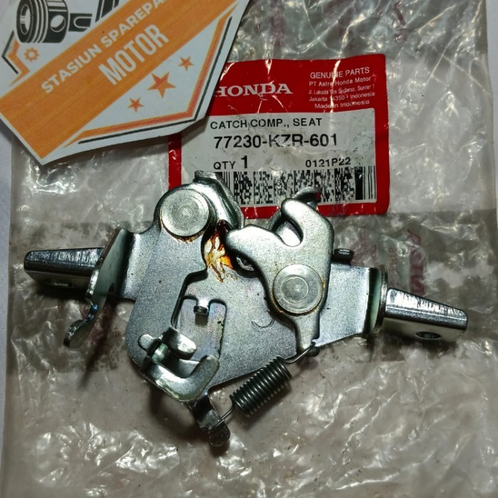 KUNCI JOK CATCH COMP SEAT HONDA VARIO 125 FI TECHNO 77230 KZR 601 ORI TERBAIK
