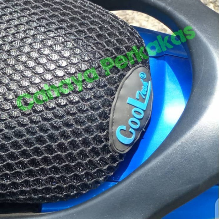 jmo sarung jok motor cover jaring cooltech asli taiwan hitam merah PREMIUM