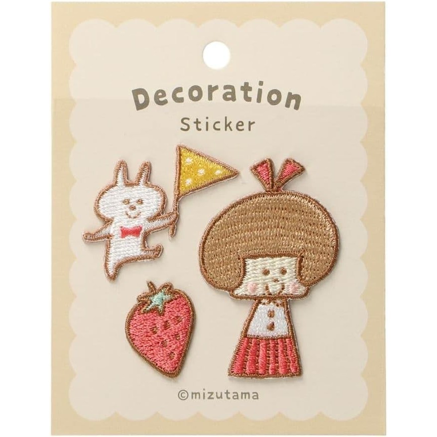 

Mizutama Wappen Iron Patch (Decoration Sticker) Mizutama-san Ready Stock