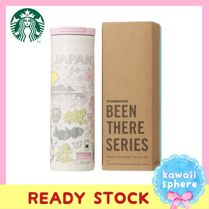 

Tumbler Starbucks Japan Spring Sakura Been There Series Stainless Steel 473 mL Ready Stock Handcarry