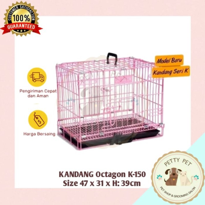 kandang octagon roda