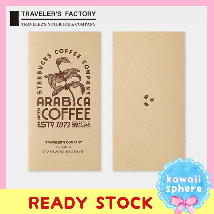 

Travelers Notebook x Starbucks Reserve Refill Limited Arabica Coffee