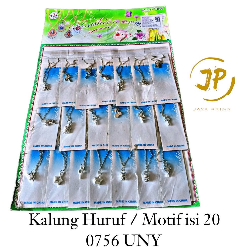 MAINAN ANAK KALUNG HURUF/MOTIF CAMPUR