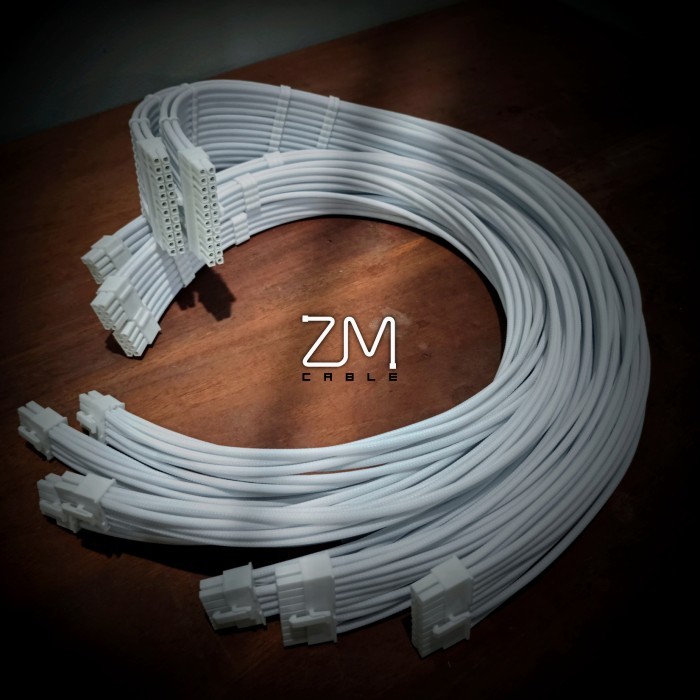 Custom Cable Cooler Master - Sleeve Kabel PSU Full Modular Sleeving ASLI