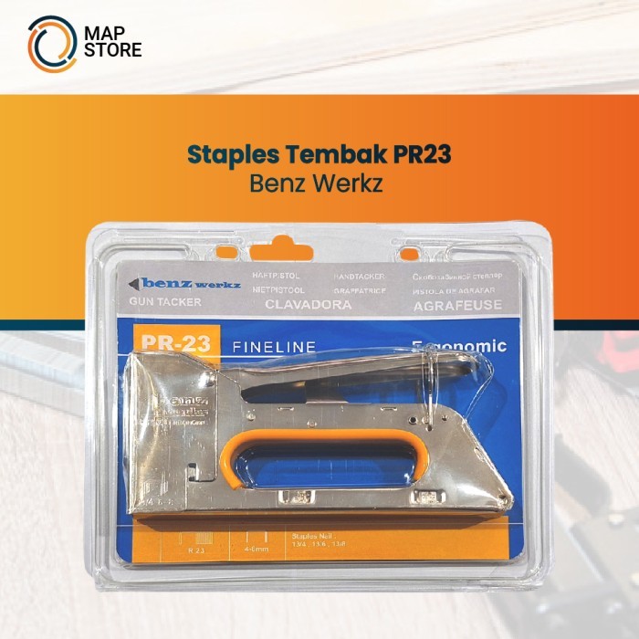 

Staples Tembak R23 Benz / Stapler Tacker Gun By Benz Werkz