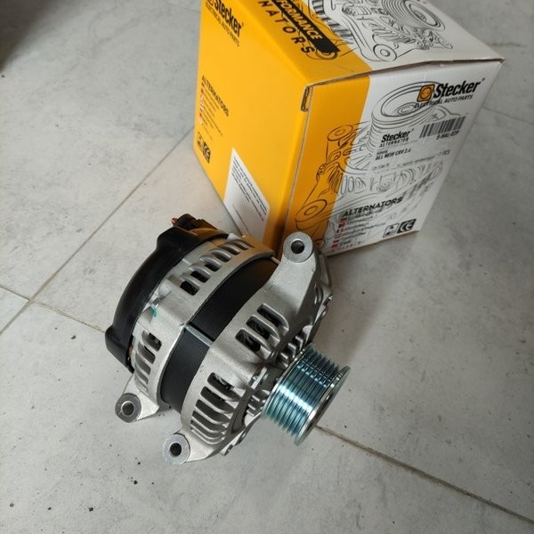 Dinamo Ampere Alternator Honda CRV RE Gen 3 2.4 2400 cc Stecker