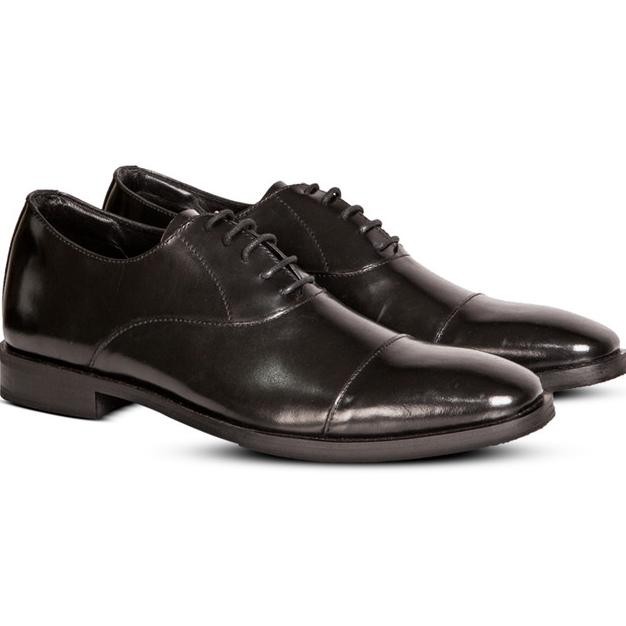 Daan Oxford Bla / Sepatu Formal / Sepatu Nappa Lano