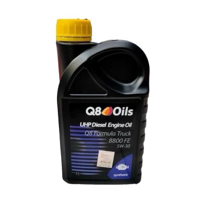 Oli Mobil Diesel Q8 8800 5W-30 5W30 Ultra High Performance Synthetic Terbaru
