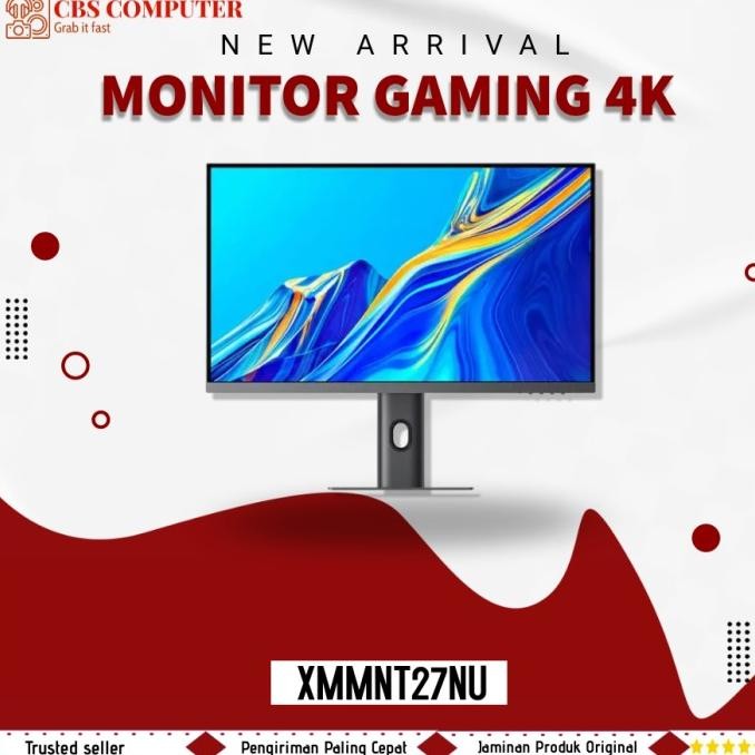 TERBARU - Monitor Gaming Xiaomi Professional 27 Inch 4K 2K FHD IPS SGS HDR 400