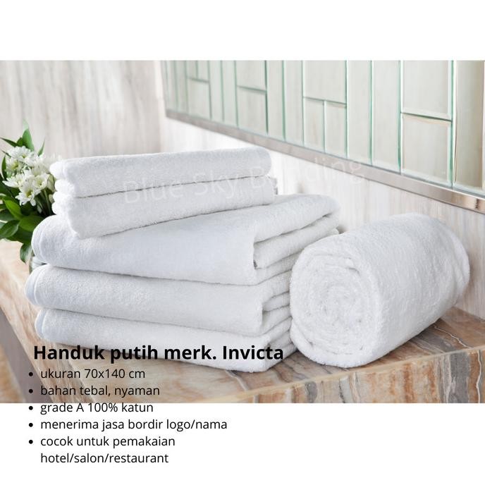 Handuk putih hotel invicta