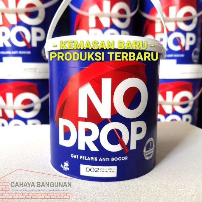 NO DROP Galon 4Kg 4 Kg NoDrop Cat Pelapis Anti Bocor Aquaproof Warna