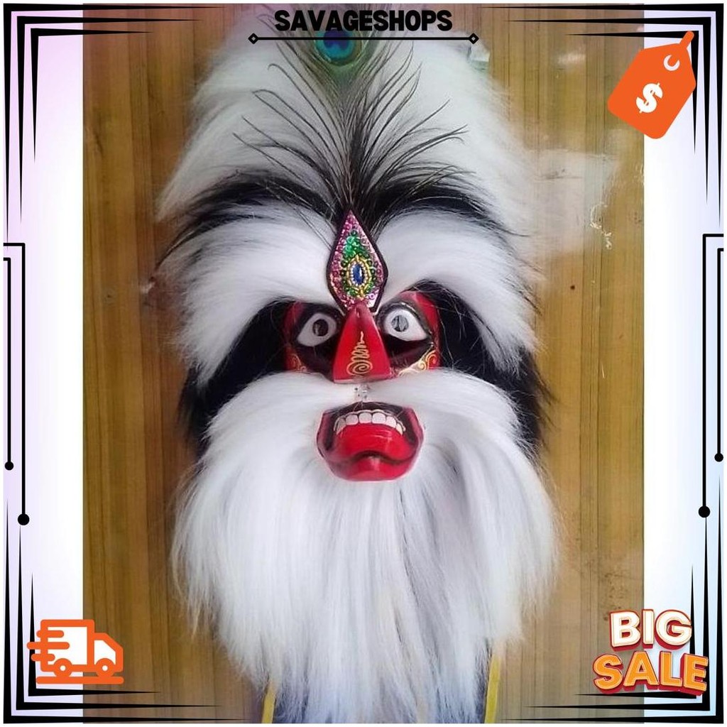 Topeng Ganong Pakem/Ganongan Pakem/Bujang Ganong Termurah Nbg Terlaris