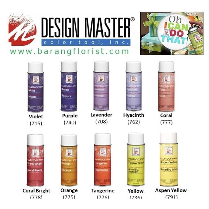 Design Master Pilox Bunga Fresh Flower Cat Pewarna Serbabisa USA