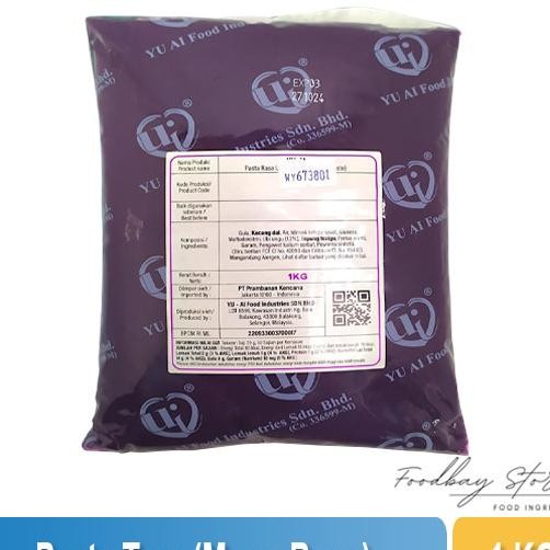 

Yu Ai - Yam Mung Bean Paste 1Kg / Pasta Taro