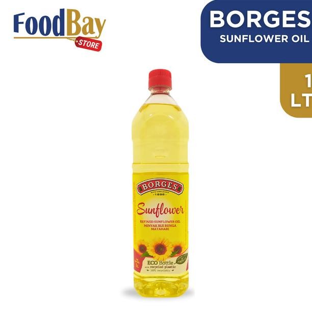 

Borges - Sunflower Oil 1L / Nyak Biji Bunga Matahari