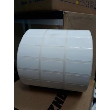 

TERMURAH - KERTAS STICKER LABEL BARCODE YUPO 33X15 3 BARIS ISI 10 RB