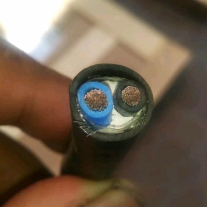 [ Rd ] Kabel Vw-1 Awg10 Panjang 15Meter 2X6Mm Tinned Cooper With Mc4 Conector  Ready