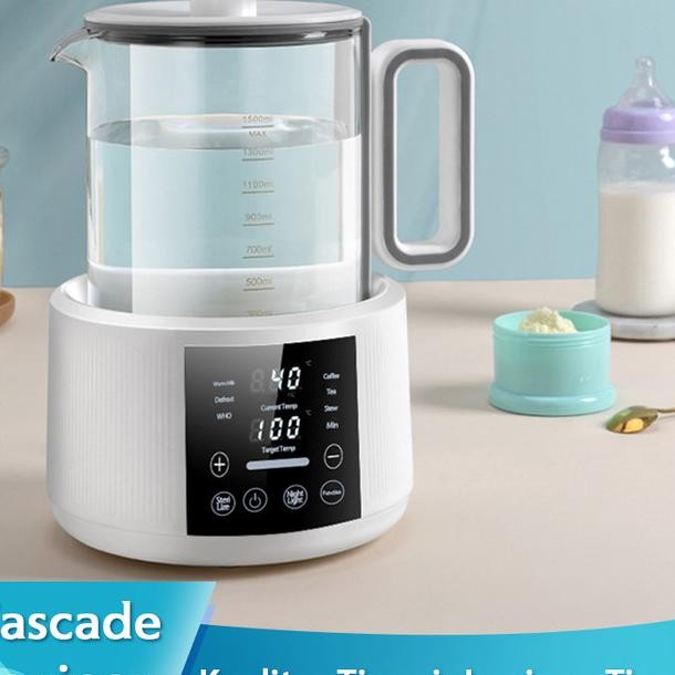 Smart Electric Kettle 1.5L Kettle Listrik Teko Baby Dewasa Kopi Teh