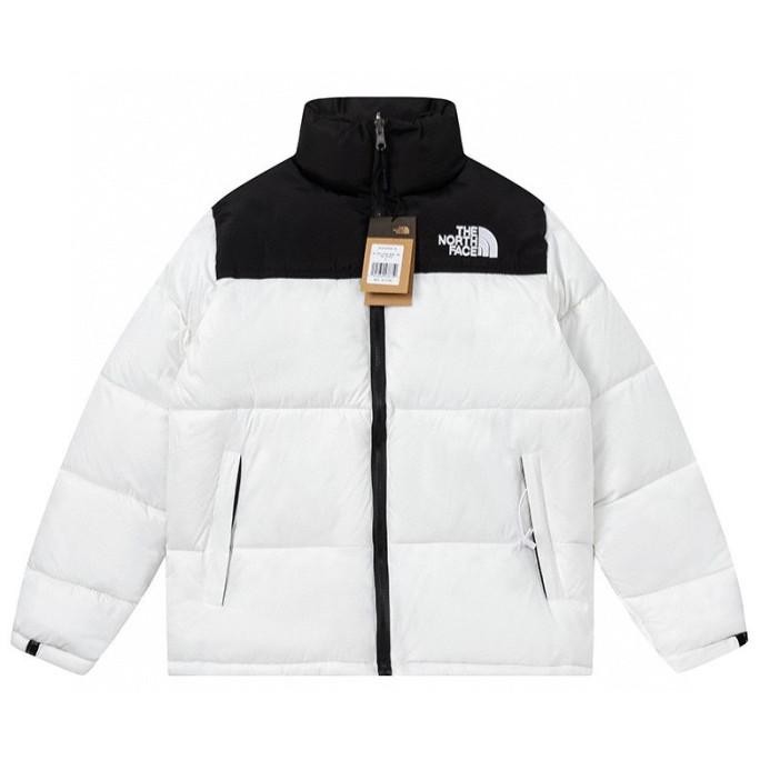 TERBARU - White The North Face Puffer Jacket Musim Dingin