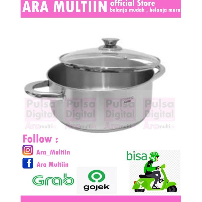 Cooking Color 24 Cm Sirius Panci Casserole