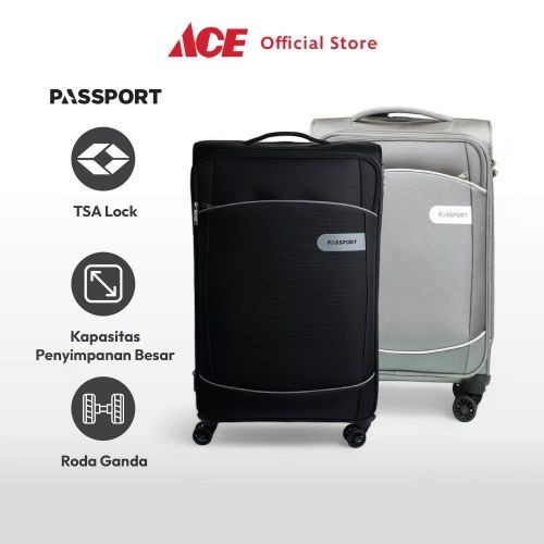 TERBARU Ace Passport Cooper Koper Tsa Lock Softcase Luggage Koper Kabin Dengan Tsa Tas Jalan-Jalan