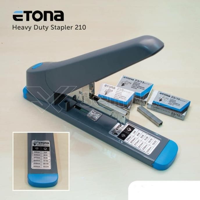

TERMURAH - Stapler Etona 210 Heavy Duty/ Stapler Besar 200 lbr + BONUS ISI 2