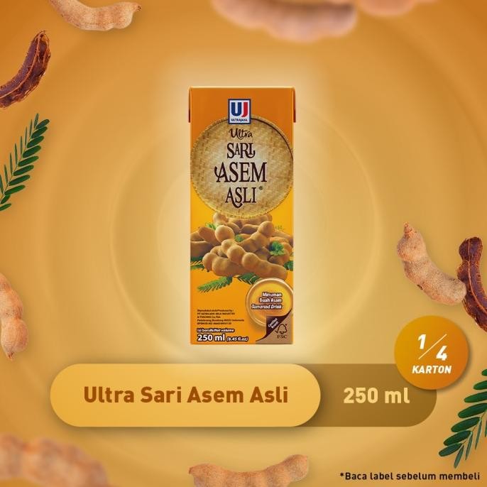 

HOT PROMO Ultra Sari Asem Asli 250 ml