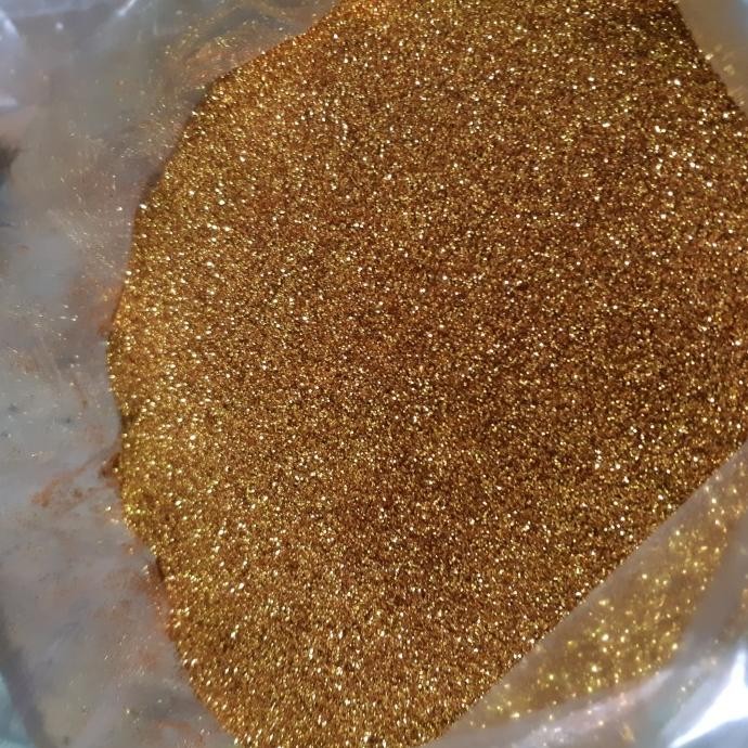 

BEBAS ONGKIR - Bubuk Gliter Dark Gold 605 @1kg ( u/Hiasan DLL )